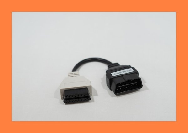 Grey adapter (adapter 6) for Multiecuscan/AlfaOBD
